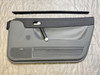 2000-2006 Audi TT Interior Door Panels / Pair / Gray Leather *DAMAGE* /   T1037