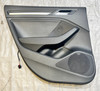 2015-2016 Audi S3 Rear Interior Door Panels / Pair / Black Leather /   S3109