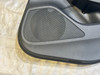 2015-2016 Audi S3 Rear Interior Door Panels / Pair / Black Leather /   S3109