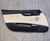 2009-2016 BMW E89 Z4 Interior Door Panels / Ivory White Nappa Leather / Pair /   Z4909