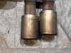 2017-2020 Fiat 124 Spider Abarth Quad Tip Polished Exhaust Muffler w/ Tips / 102K FD034