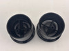 1990-1997 Mazda Miata AC Vents w/ Chrome Trim Rings / Set of 4 /   NA123