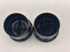 1990-1997 Mazda Miata AC Vents w/ Chrome Trim Rings / Set of 4 /   NA123
