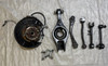 2010-2016 Hyundai Genesis Coupe Passenger Rear Knee Spindle w/ Hub & Control Arms / 104K HG035