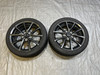 2013-2015 Mazda Mx5 Miata Club OEM 17x7" Wheels Rims w/ Tires / Pair / NC113