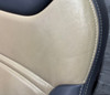 2007-2009 Saturn Sky / Pontiac Solstice Steel / Sand Leather Seats / Pair /   PS078