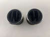 2006-2009 Pontiac Solstice Interior AC Vents / Chrome / Pair  /   PS078