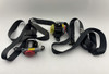 2001-2005 Mazda Miata Seat Belts / Pair / Black Trim /   NB284