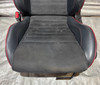 2016-2023 Mazda Mx5 Miata OEM Recaro Seats w/ Rails / Red Stitching / Pair /   ND053