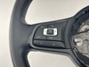 2017-2019 Volkswagen MK7 Golf R Black Leather Steering Wheel / Manual /   M7R14