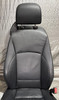 2003-2008 E85 E86 BMW Z4 Black Oregon Leather Power Seats / Rails / Pair / OEM /   Z4066