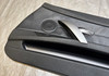 2003-2008 E85 E86 BMW Z4 Interior Door Panels / Black Oregon Leather / Pair /   Z4066