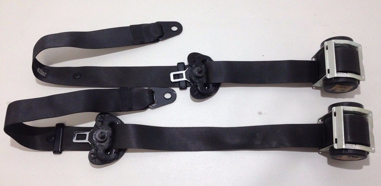 2007-2009 Mini Cooper Hatchback Front Seat Belts SRS Pair / R56 R2001