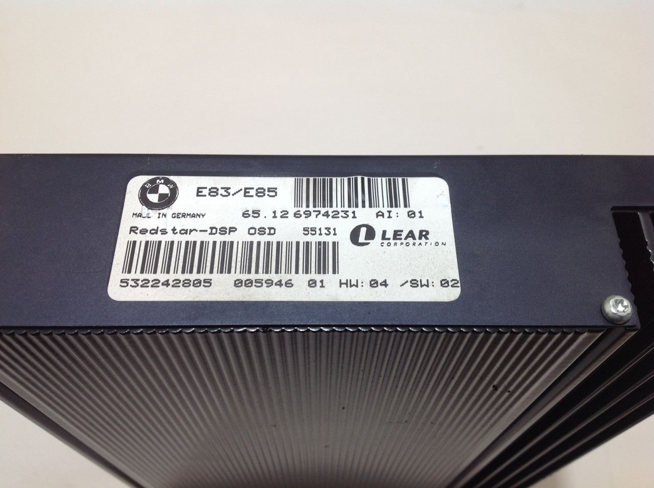 BMW Z4ロードスター[E85前期]純正オーディオ 6935625 2003-2005 E85