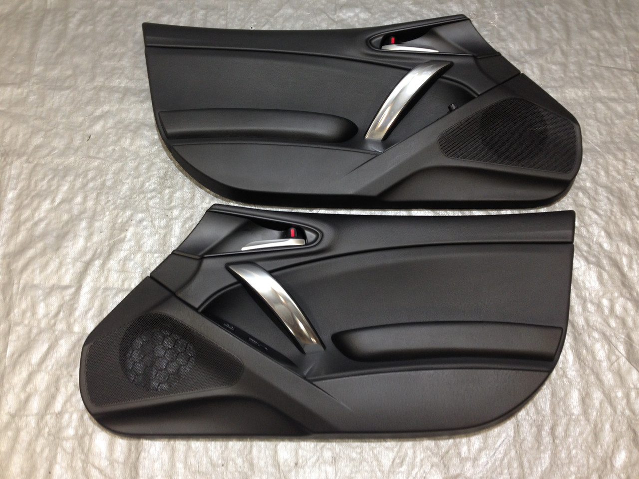 2017-2019 Fiat 124 Spider Interior Door Panels / OEM / Black