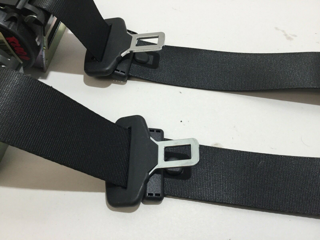 2010-2014 Mini Cooper R55 Clubman Rear Seat Belts / Pair / Black / OEM ...