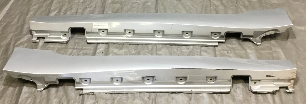 2009-2016 BMW E89 Z4 Side Skirts Rocker Moulding / Titan Silver