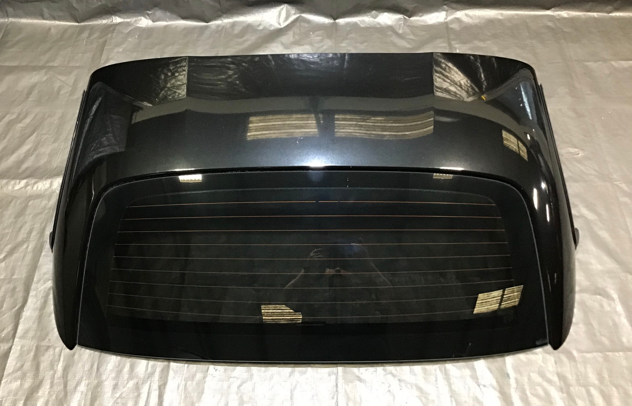2009-2016 BMW E89 Z4 Convertible Roof Rear Panel w/ Glass / Black