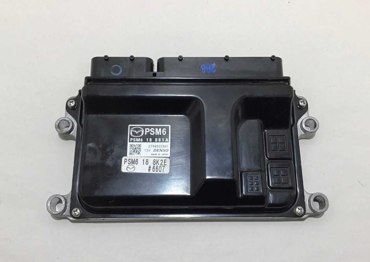 2017 Mazda MX5 Miata ECU Engine Control Unit / Manual / PSM6188K2E
