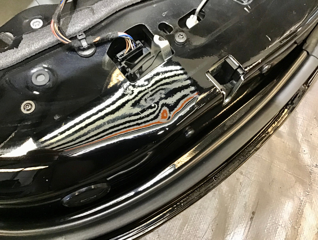2009-2016 BMW E89 Z4 Passenger Side Door Shell / Jet Black / Z4903