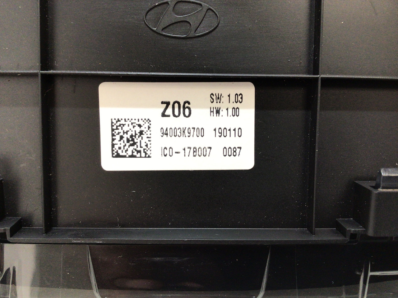 2019 Hyundai Veloster N Instrument Gauge Cluster / 12k / Manual