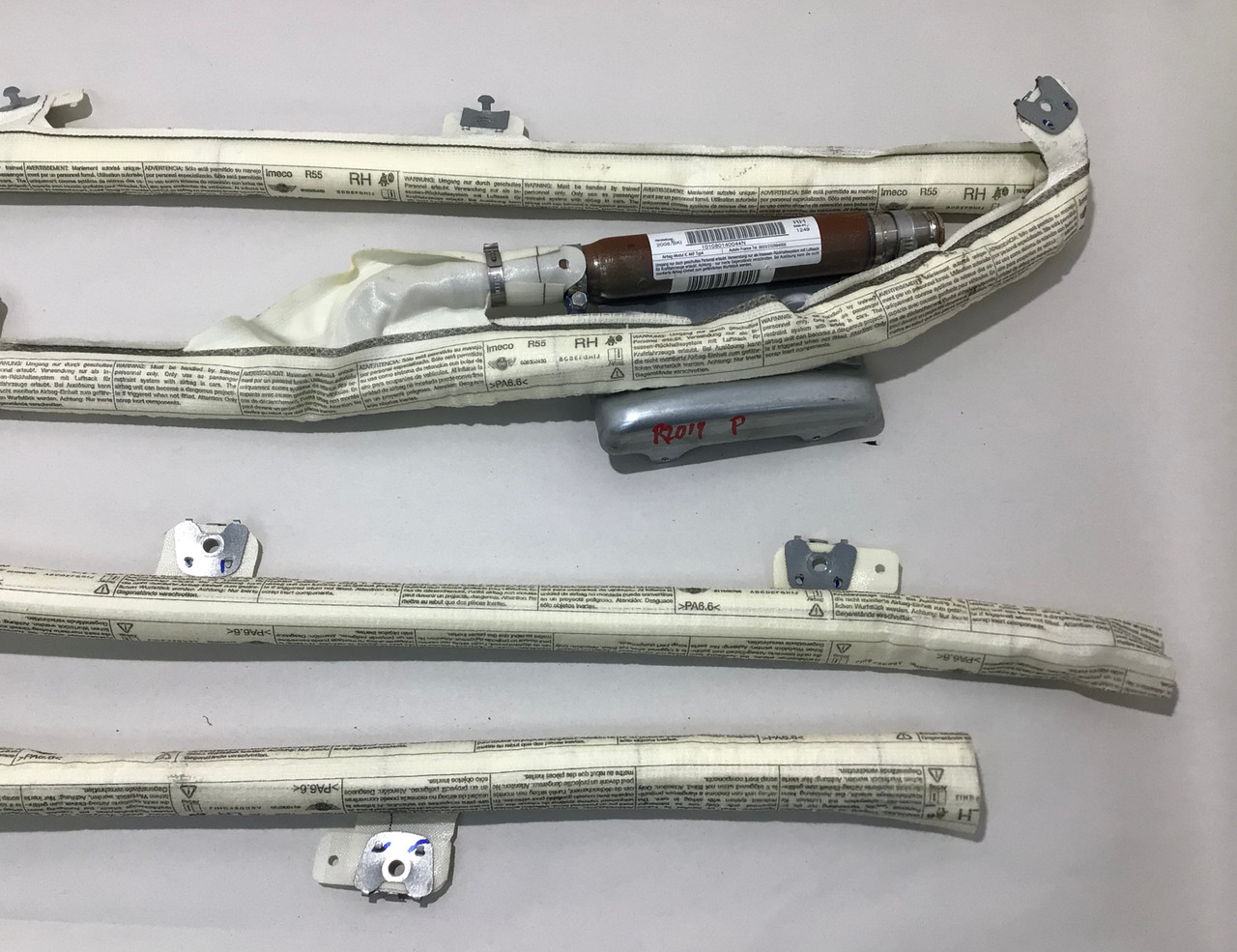 2008-2014 Mini Cooper R55 Clubman Curtain Airbag Set / Pair / OEM