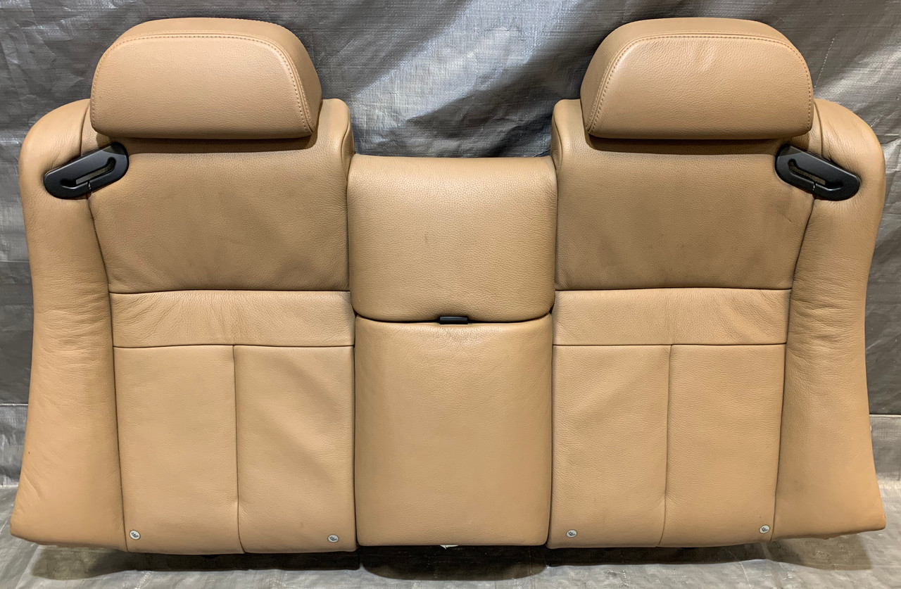 2008-2010 BMW M6 Upper Rear Seat / Portland Brown Merino Leather / M6001