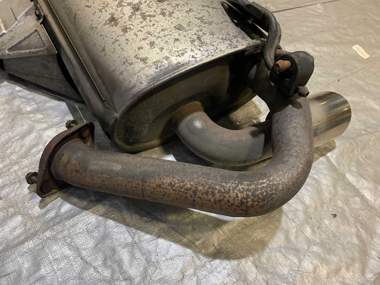 20032008 Nissan 350Z Exhaust Muffler w/ Tips / 74k / 5Z003 Redline Auto Parts