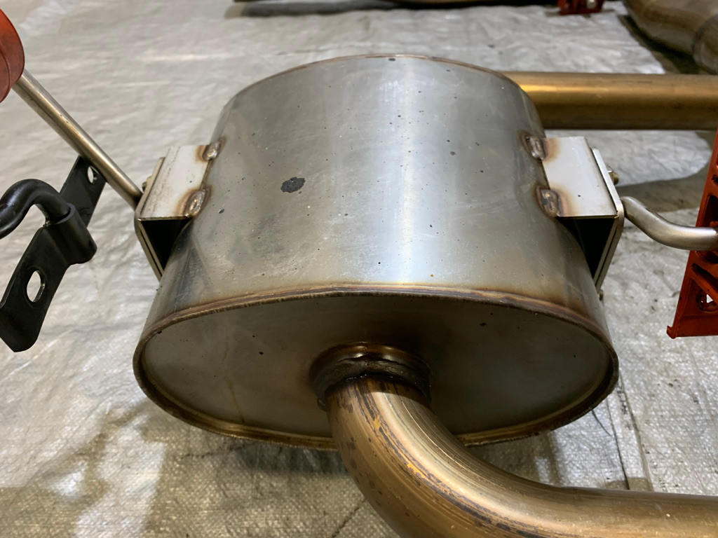 2005-2008 Mini Cooper S R52 Convertible Milltek Catback Exhaust Muffler ...