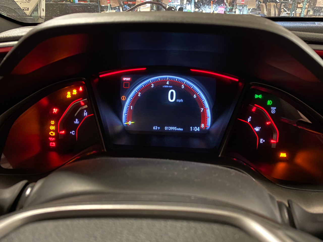 2017-2018 Honda Civic Type R FK8 Instrument Gauge Cluster / 13k Miles ...