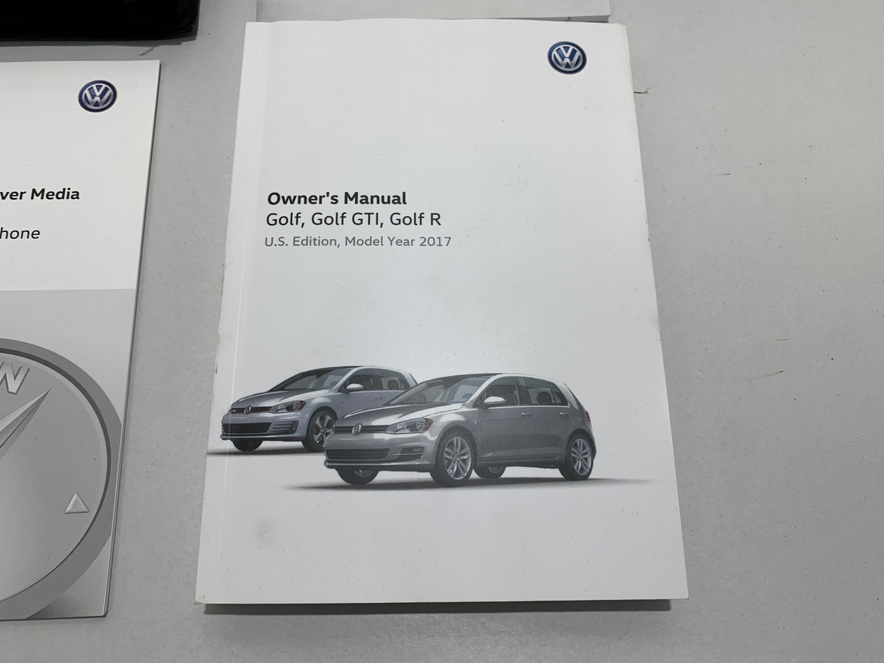 2017 Volkswagen MK7 Golf R Owner's Manual w/ Case / M7R03 - Redline Auto  Parts