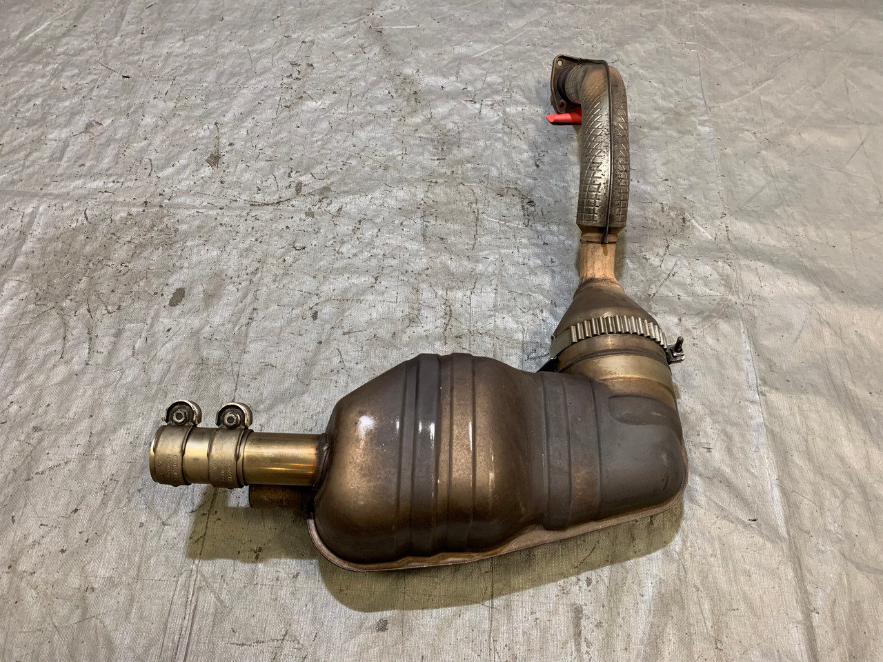 2005-2006 Porsche 987 Boxster 2.7l Passenger Side Exhaust Muffler