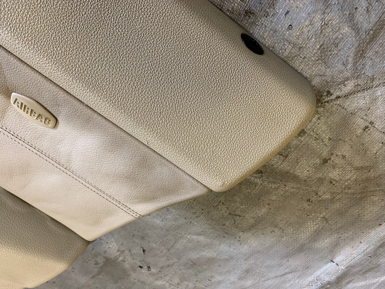 2003-2008 E85 E86 BMW Z4 Leather Door Panels / Oregon Beige / Pair