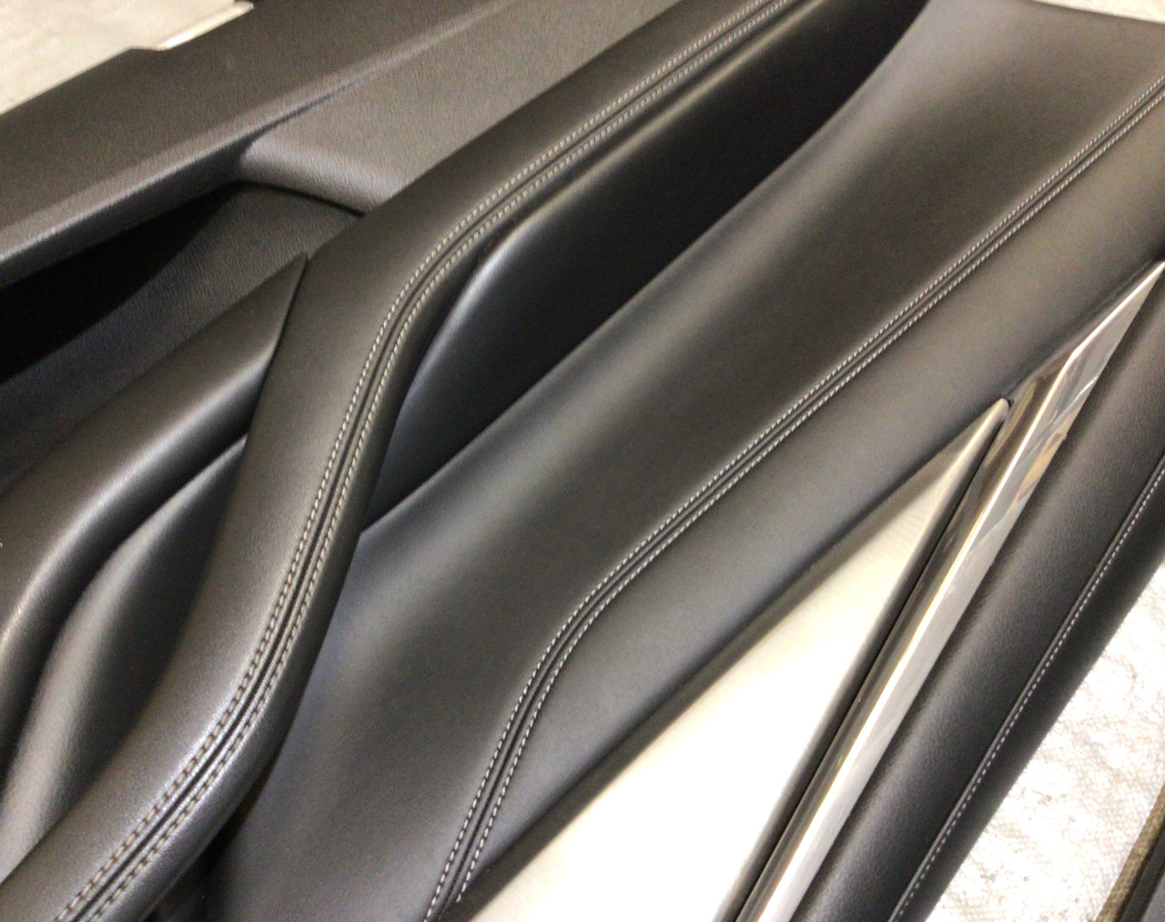 20172020 Infiniti Q60 Interior Door Panels / Black / Pair / IQ601