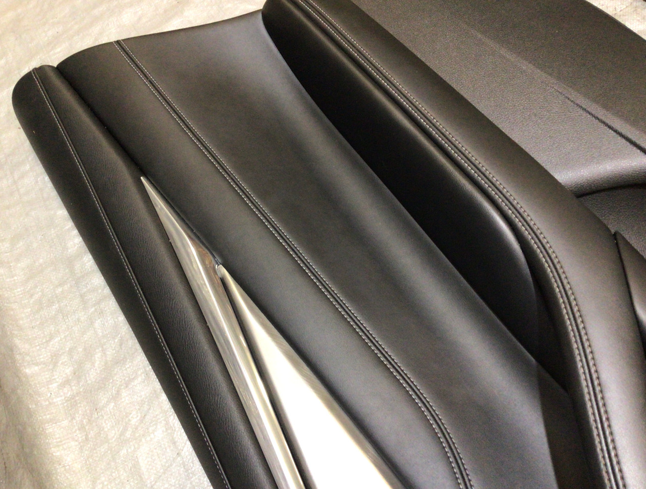 20172020 Infiniti Q60 Interior Door Panels / Black / Pair / IQ601
