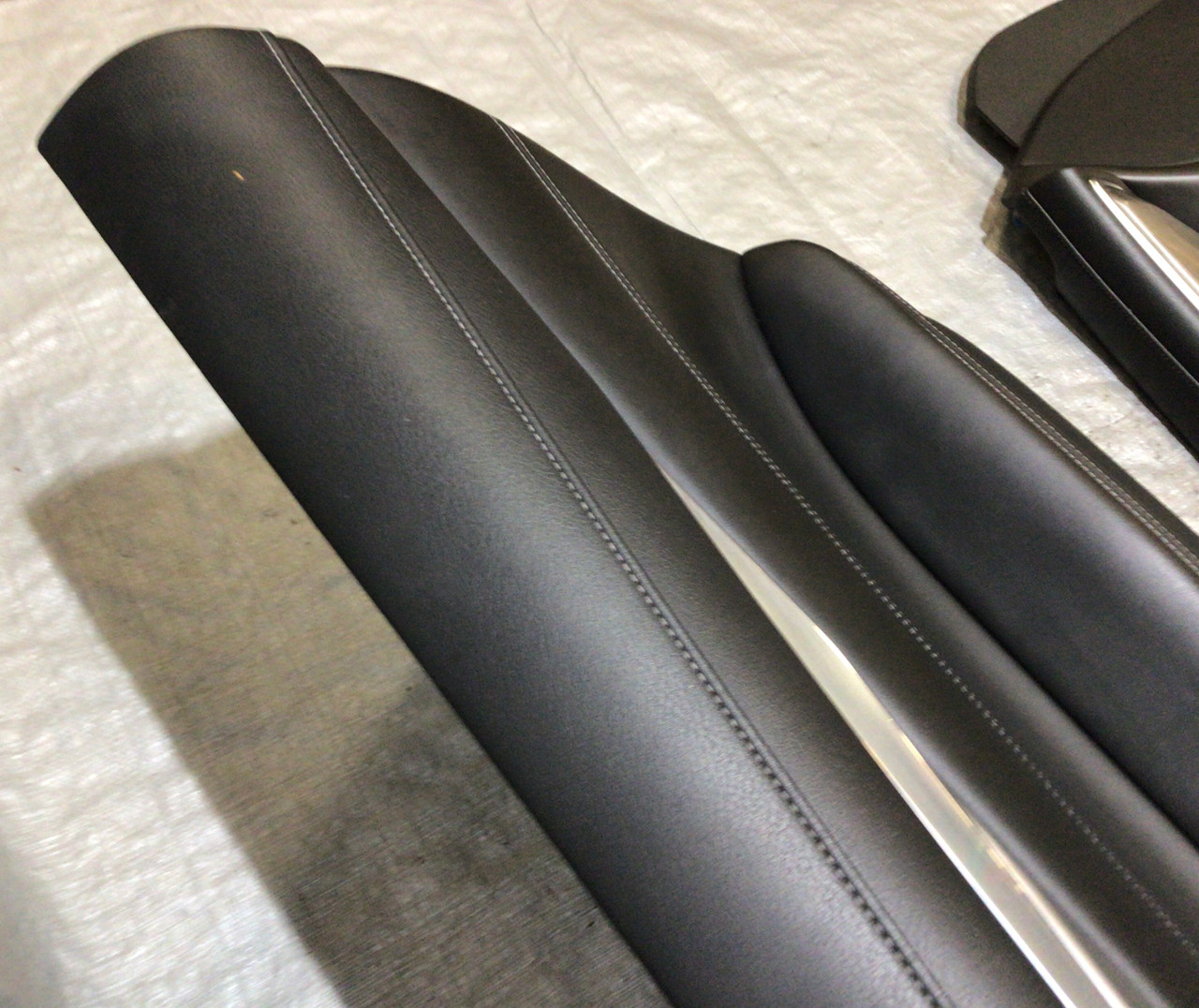 20172020 Infiniti Q60 Interior Door Panels / Black / Pair / IQ601