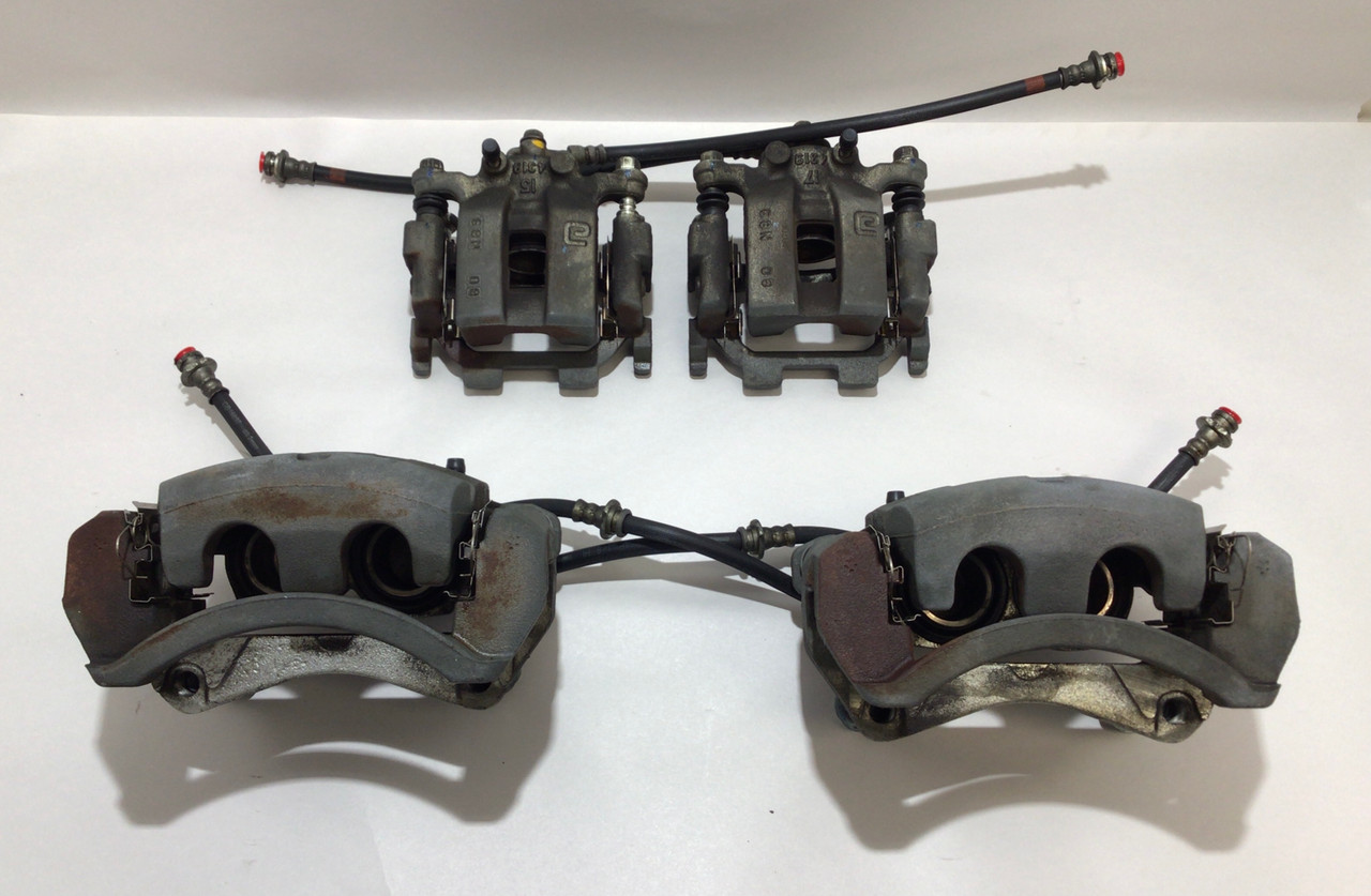 20172020 Infiniti Q60 Brake Calipers w/ Brackets Lines / OEM / 63k