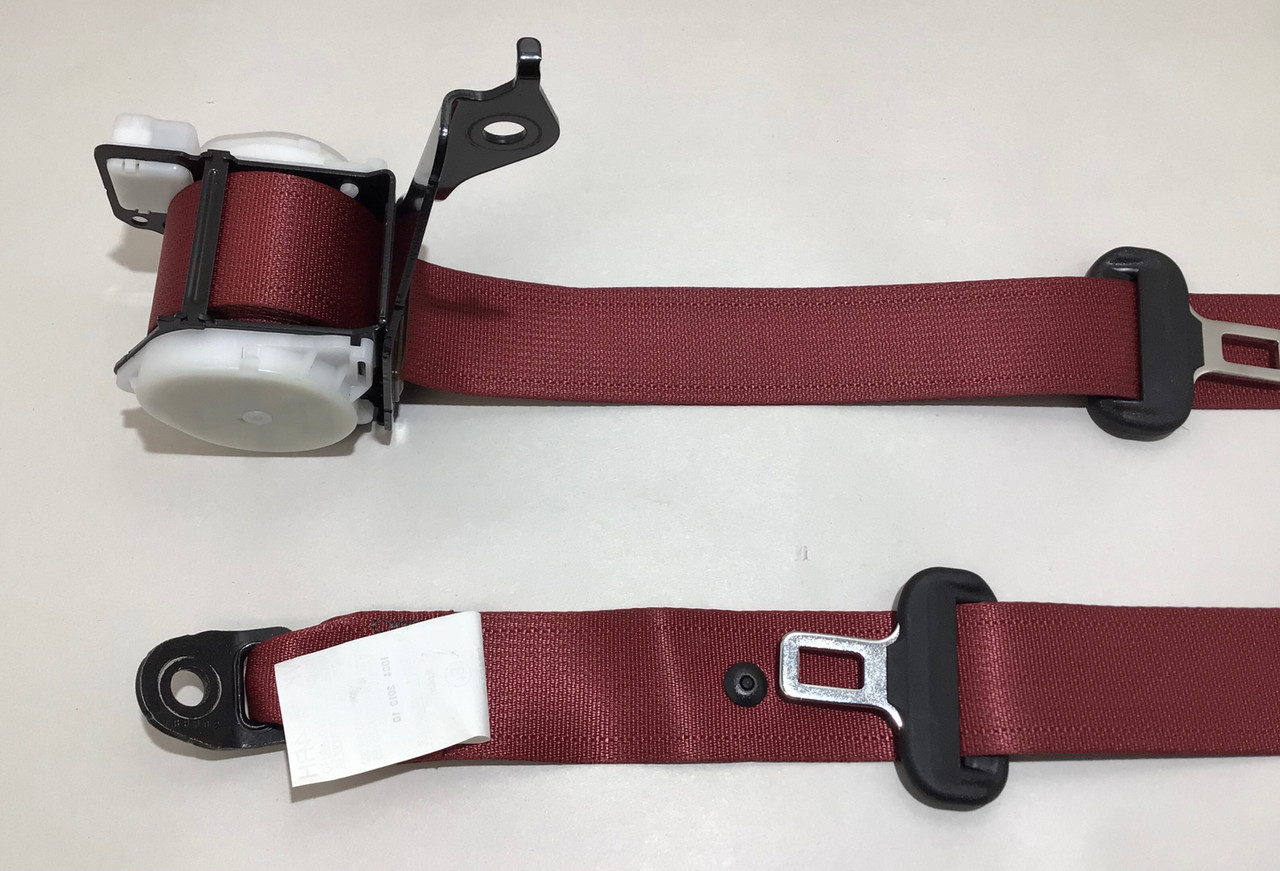 20182020 Subaru WRX STI Rear Seat Belts / Set of 3 / Red / SS005 Redline Auto Parts