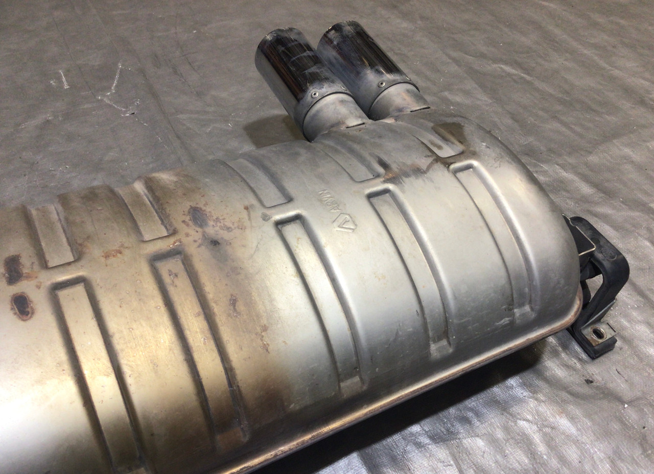 20012006 E46 BMW M3 Exhaust Muffler w/ Tips / M3014 Redline Auto Parts