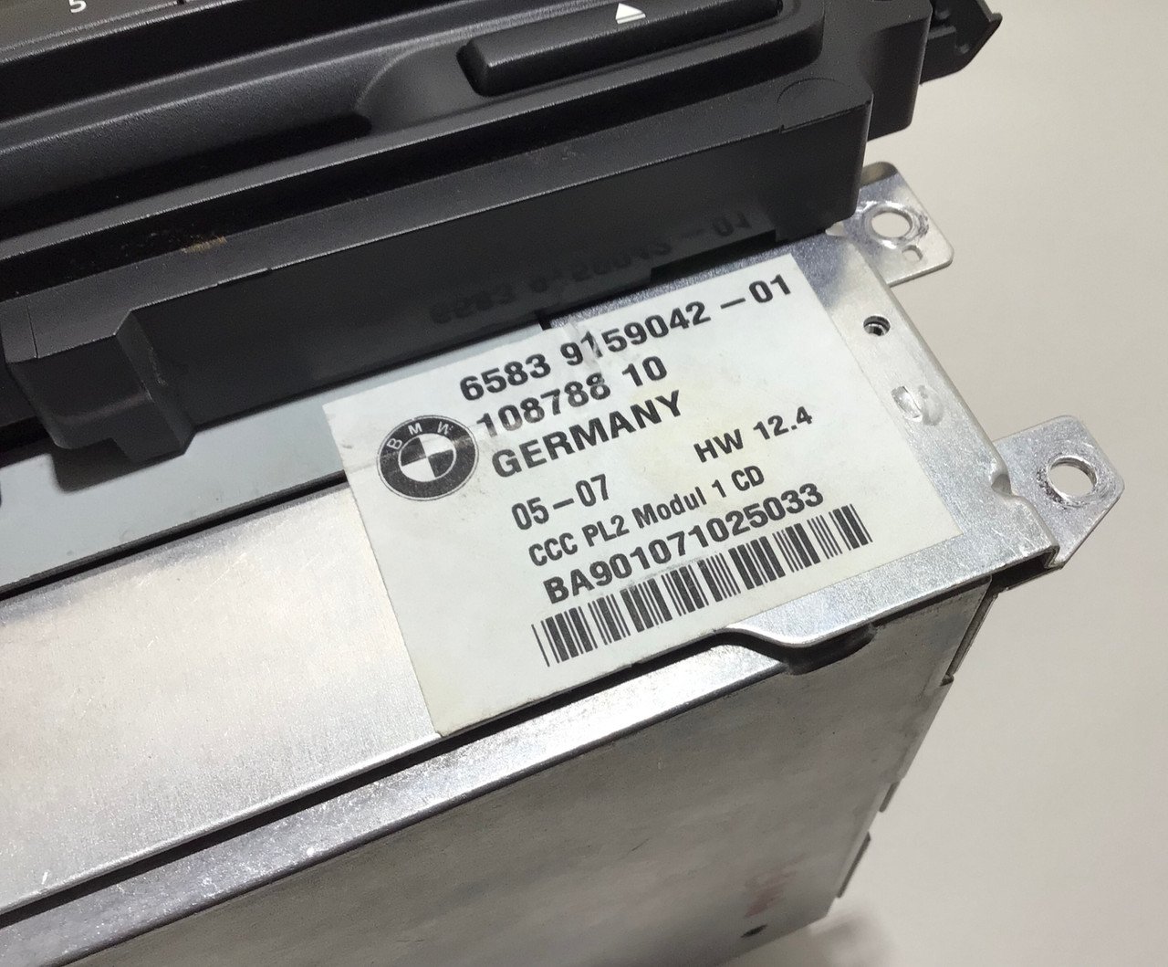 2008 E93 BMW M3 Navigation CCC CD DVD Player / 65839150942 / E9M02