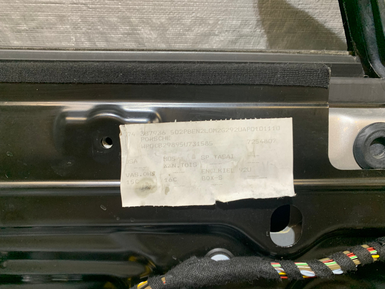 2005-2012 Porsche 987 Boxster / Cayman / 997 911 Driver Door