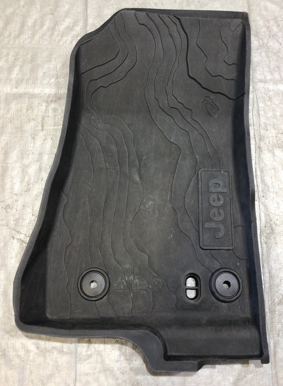 20182021 Jeep Wrangler JL Unlimited All Weather Rubber Floor Mats w