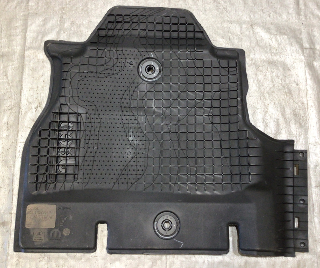 20182021 Jeep Wrangler JL Unlimited All Weather Rubber Floor Mats w