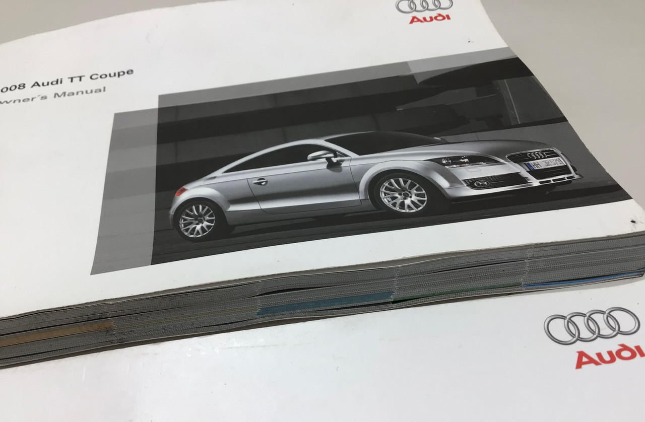 Audi TT Coupé mk1 - Brochure Audi Zubehör - Équipement auto