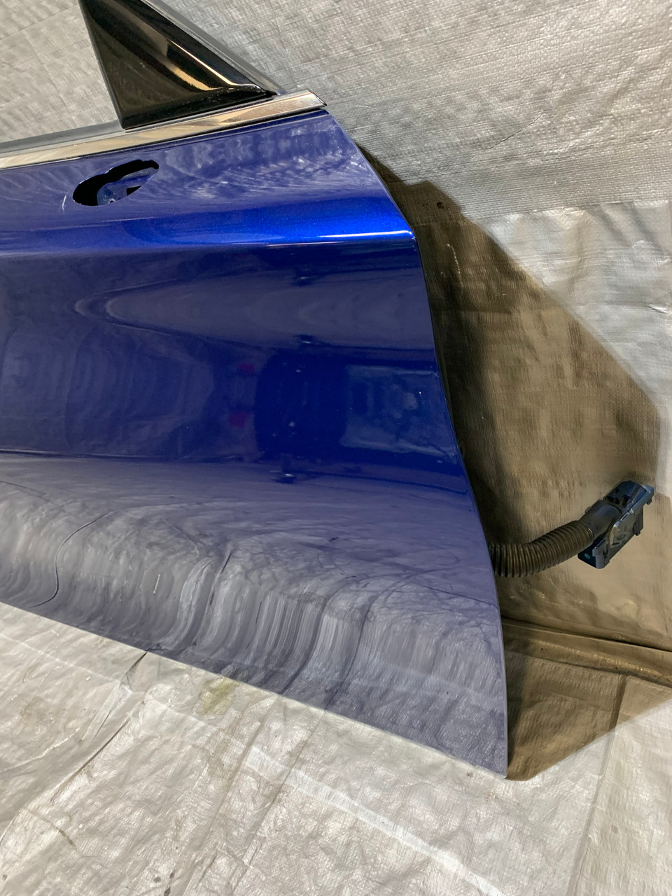 2017-2020 Infiniti Q60 Passenger Door Assembly / Iridium Blue