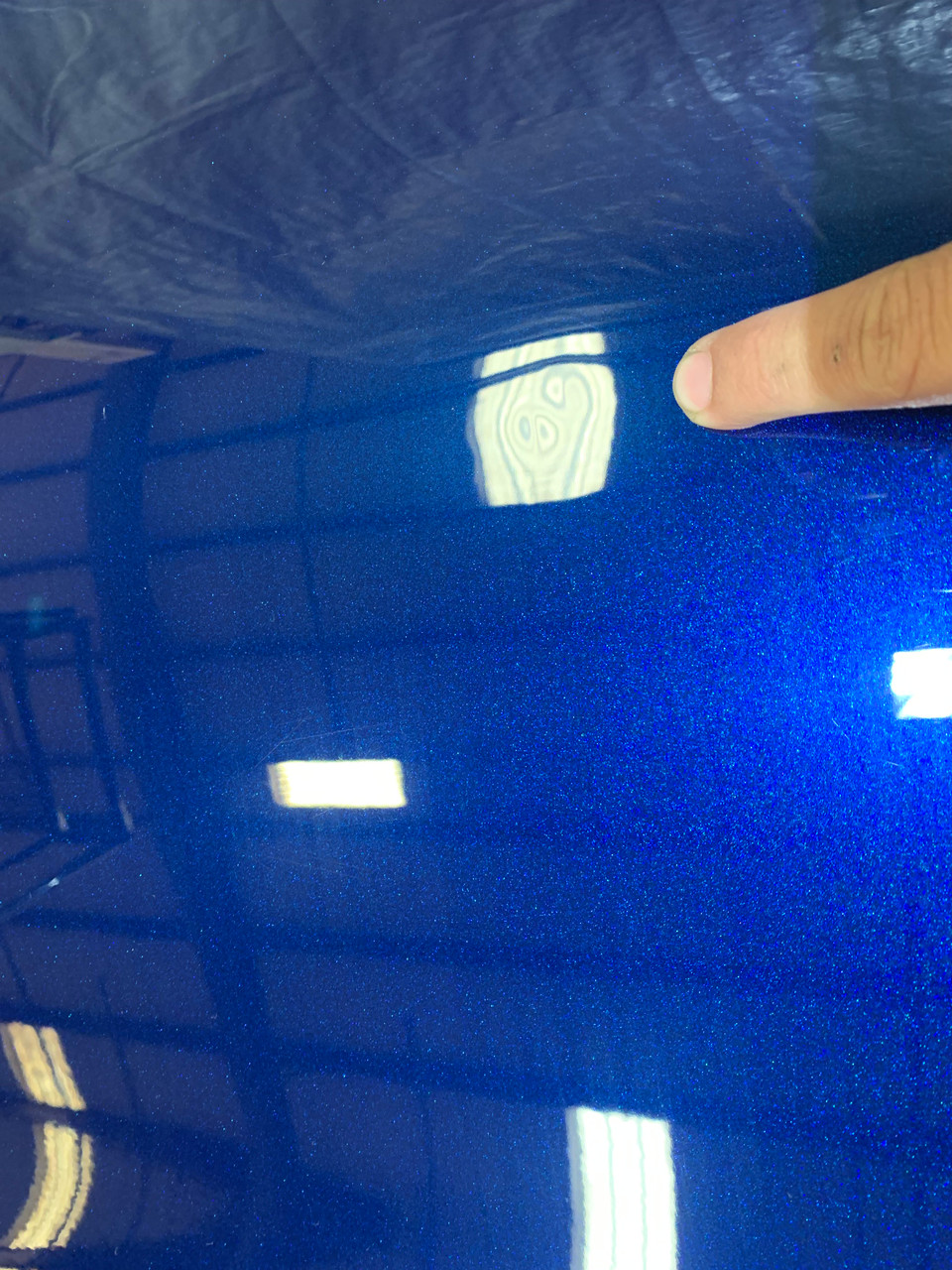 2017-2020 Infiniti Q60 Passenger Door Assembly / Iridium Blue