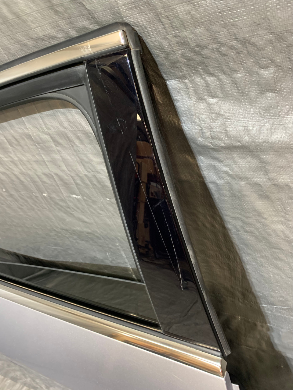 2015-2018 Audi S3 Passenger Side Rear Door Assembly / Ice Silver