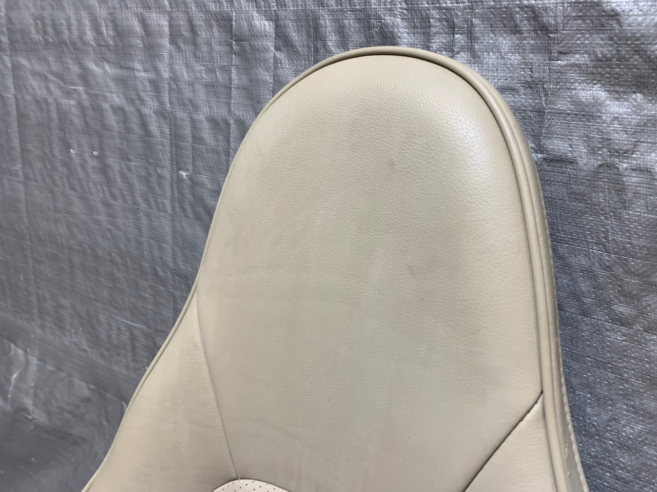 20012005 Mazda Miata Passenger Side Parchment Leather Seat / NB175