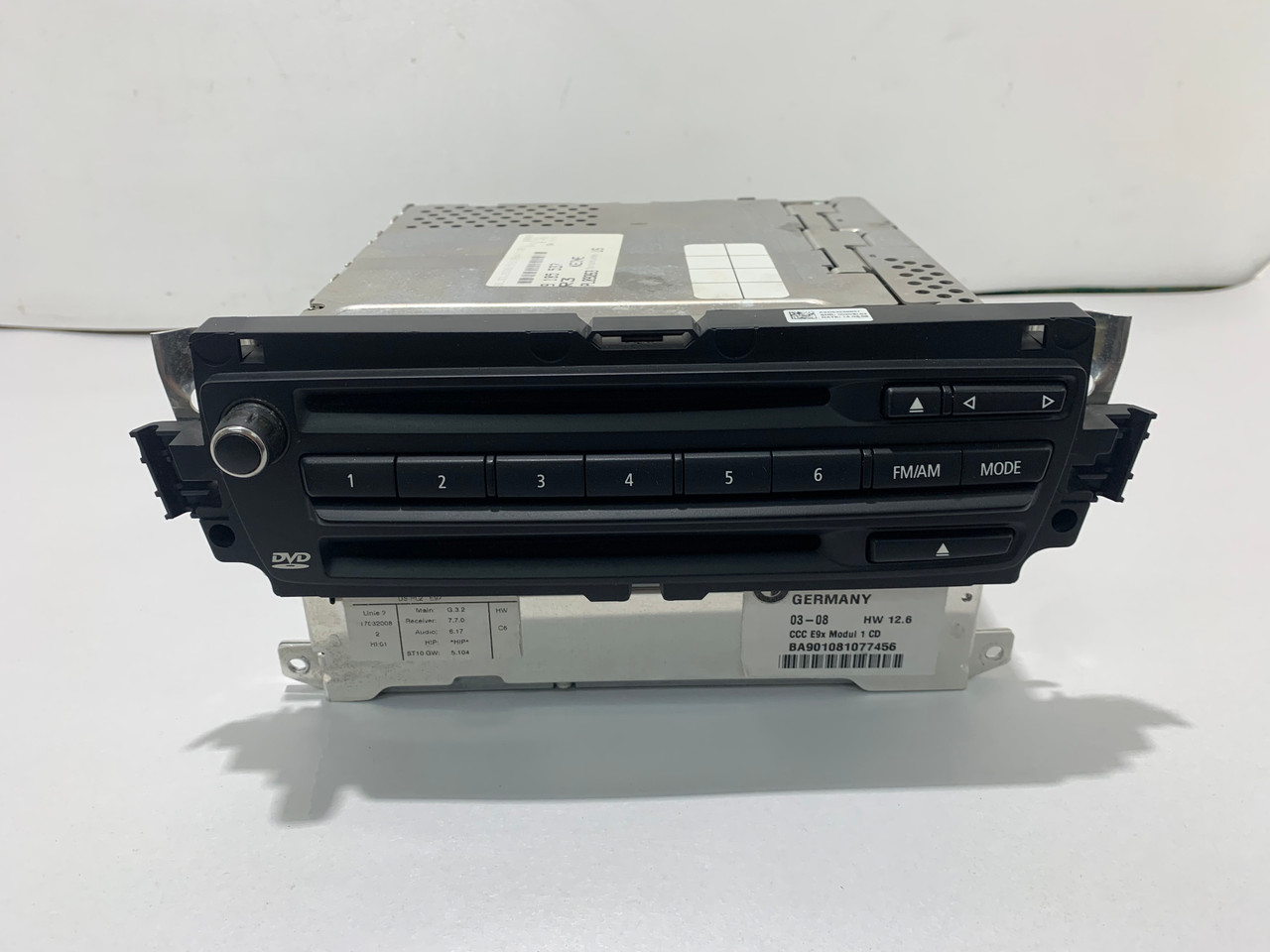 2008 E93 BMW M3 Navigation CCC CD DVD Player / 65839185537 / E9M03