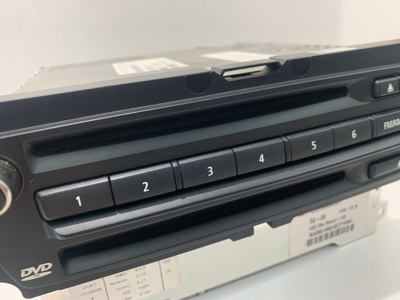 2008 E93 BMW M3 Navigation CCC CD DVD Player / 65839185537 / E9M03